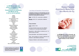 Relais Parents Assistants Maternels Des Monts De Gy