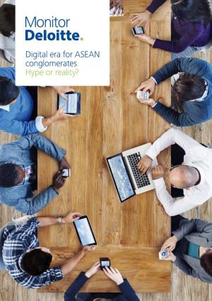 Digital Era for ASEAN Conglomerates Hype Or Reality?