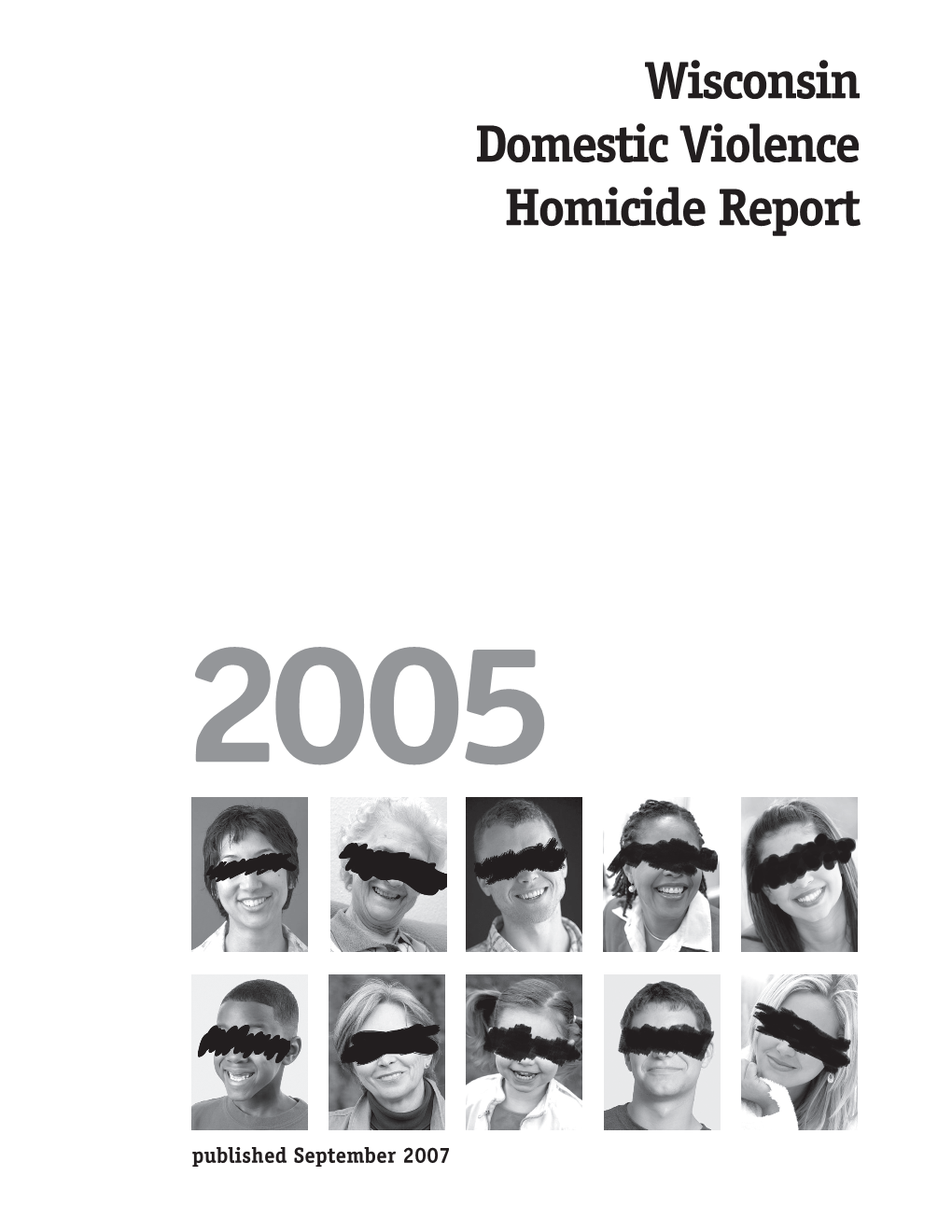 Wisconsin Domestic Violence Homicide Report