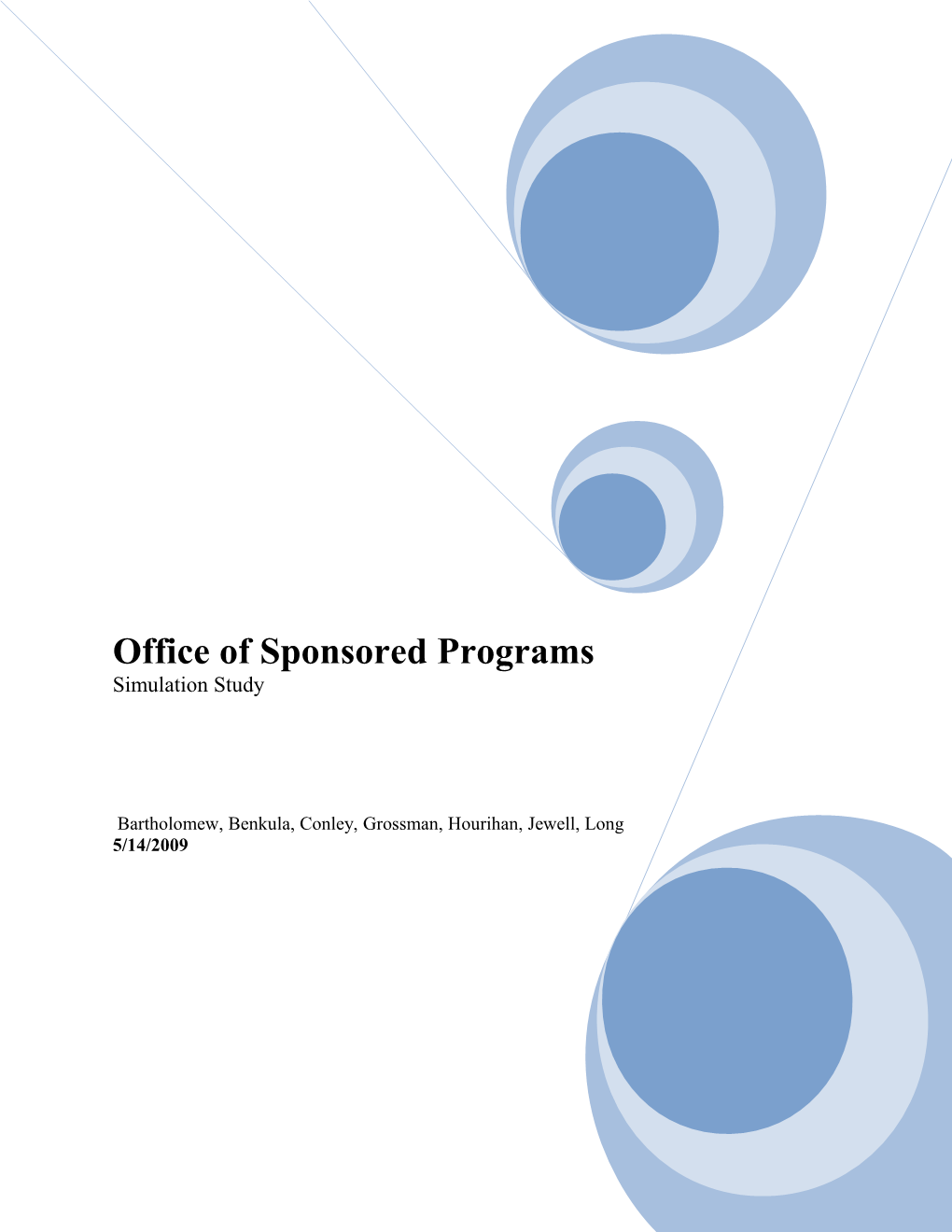 Office of Sponsored Programs