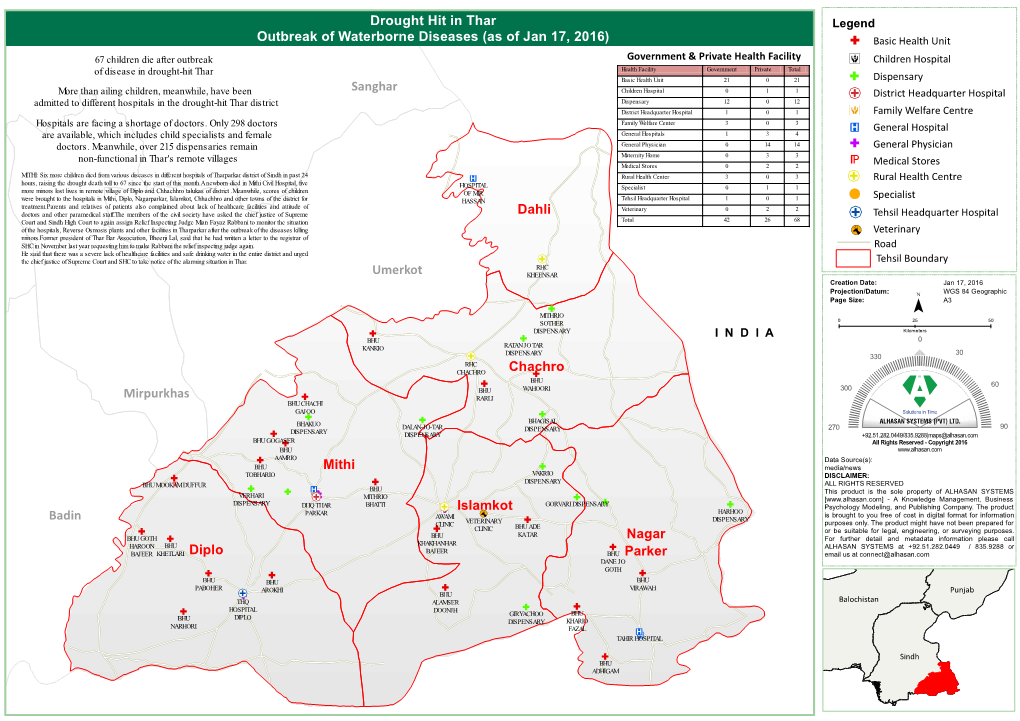 Nagar Parker Diplo Islamkot Mithi Dahli Chachro Drought Hit in Thar