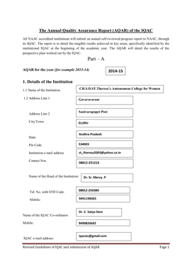 Aqar 2014-15 (07/10/2015)