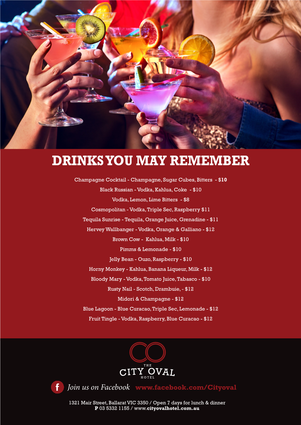 Drinks You May Remember