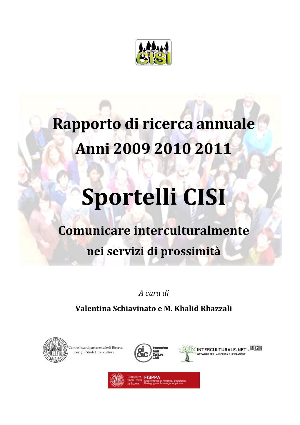 Sportelli CISI Comunicare Interculturalmente Nei Servizi Di Prossimità