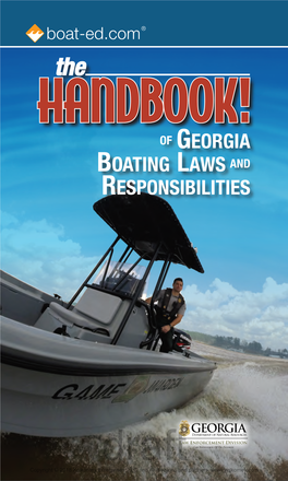 Of Georgia Boating Laws and Responsibilities The
