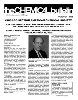 Chicago Section American Chemical Society