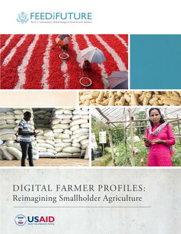 DIGITAL FARMER PROFILES: Reimagining Smallholder Agriculture AUTHORS