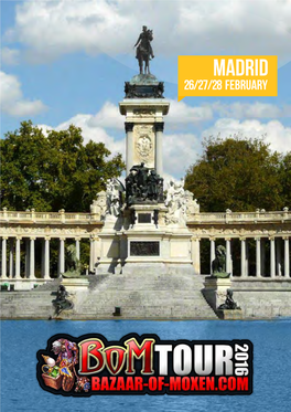Bom Madrid 2016 Travel Guide