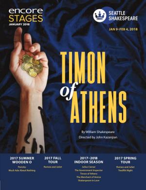 Timon of Athens at Seattle Shakespeare Company Encore
