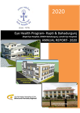 Eye Health Program- Rapti & Bahadurgunj ANNUAL REPORT