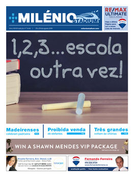 Win a Shawn Mendes Vip Package Details on Page 42