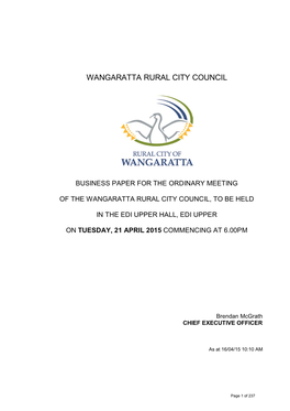 Wangaratta Rural City Council