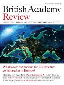 What's Over the Horizon for UK Research Collaboration in Europe?