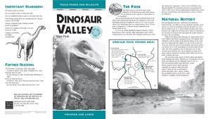 Dinosaur Valley State Park, Three-Toed and Rodents