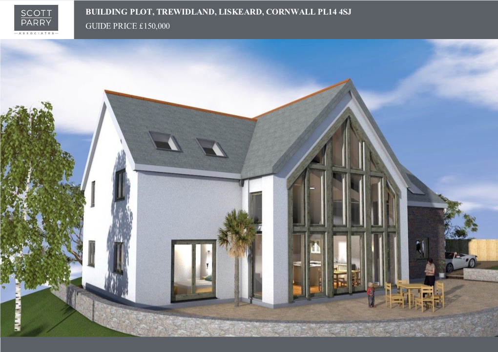 Building Plot, Trewidland, Liskeard, Cornwall Pl14 4Sj Guide Price £150,000