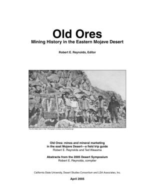 2005 Old Ores