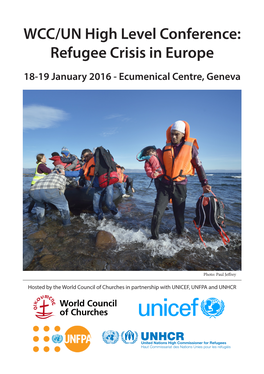 WCC/UN High Level Conference: Refugee Crisis in Europe