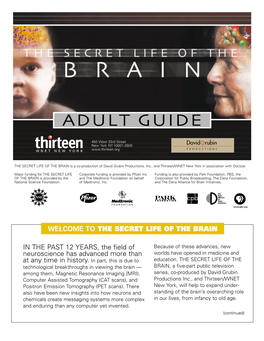 BRAIN Adult Guide For
