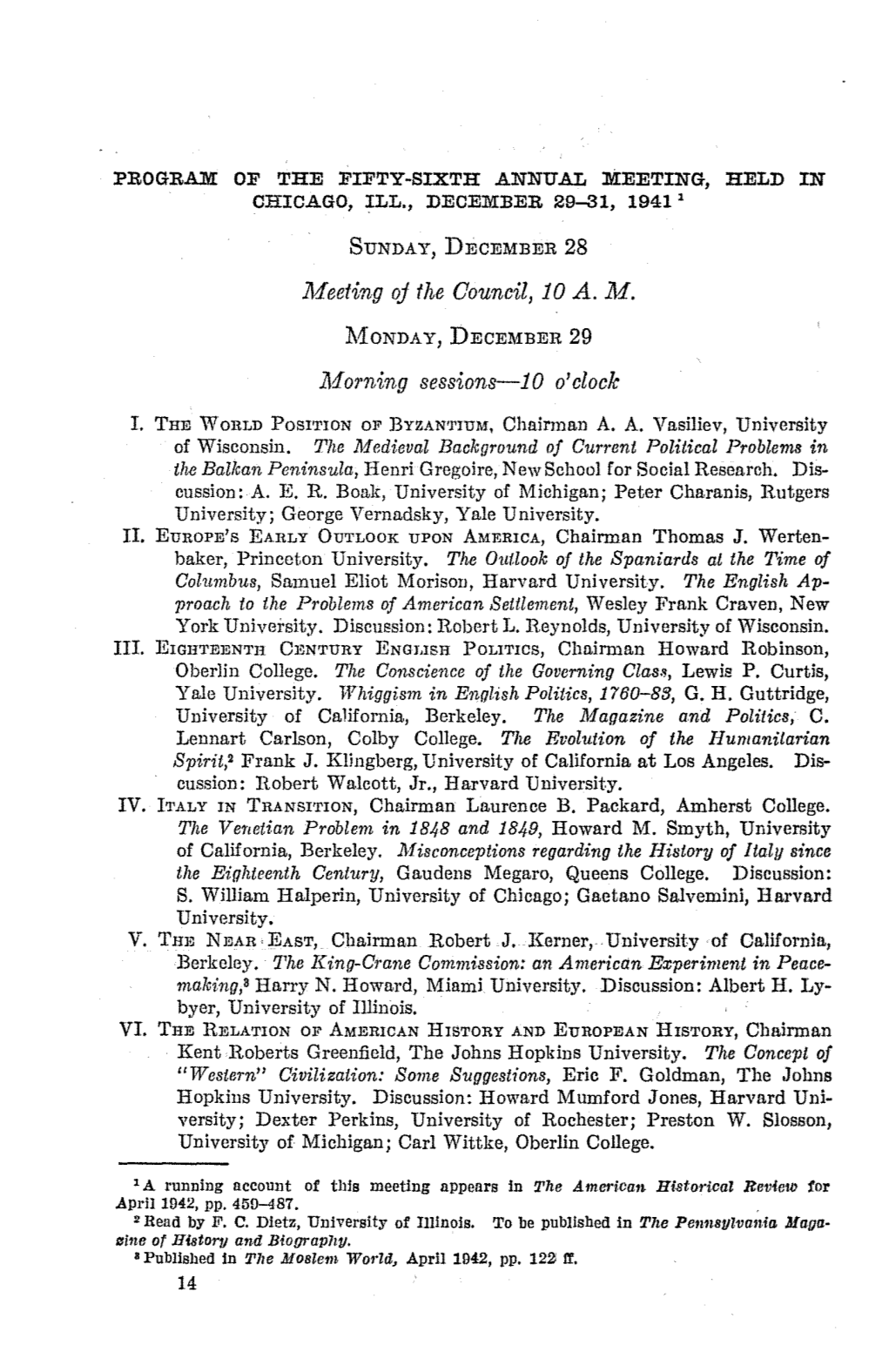 M:Eeting of the Council, 10 A. M. JJ1