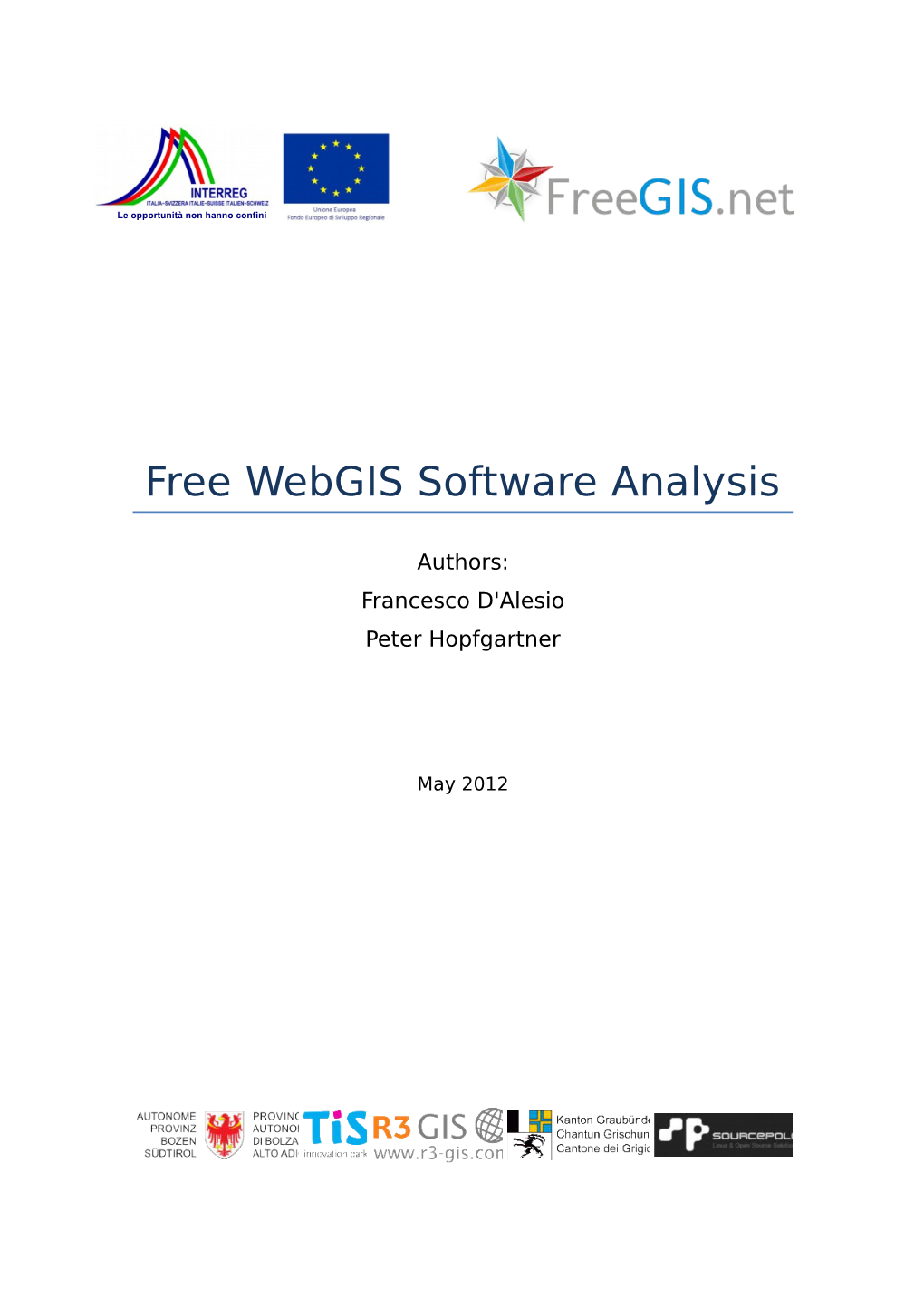 Free Webgis Software Analysis