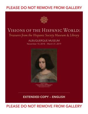 Visions of the Hispanic World: Treasures from the Hispanic Society Museum & Library