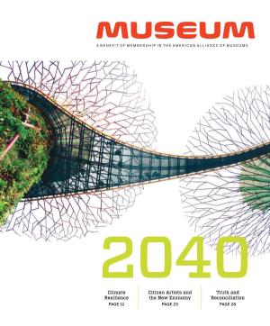 Museum 2040 NOVEMBER/DECEMBER by the NUMBERS
