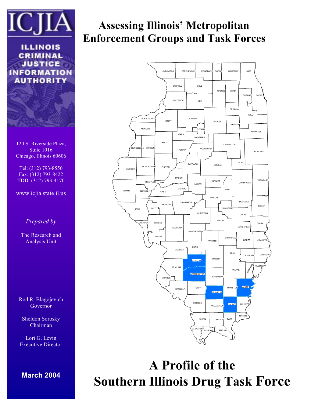 A Profile of the Southern Illinois Drug Task Force