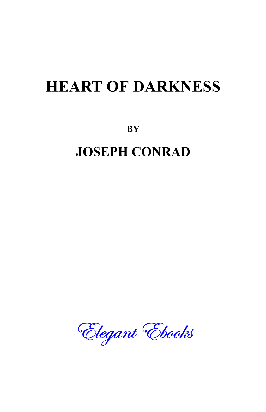 Heart of Darkness