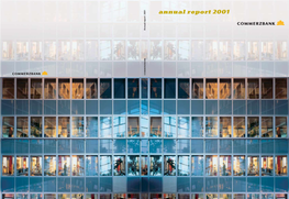 Annual Report 2001 Annual Report 2001 Highlights of Commerzbank Group