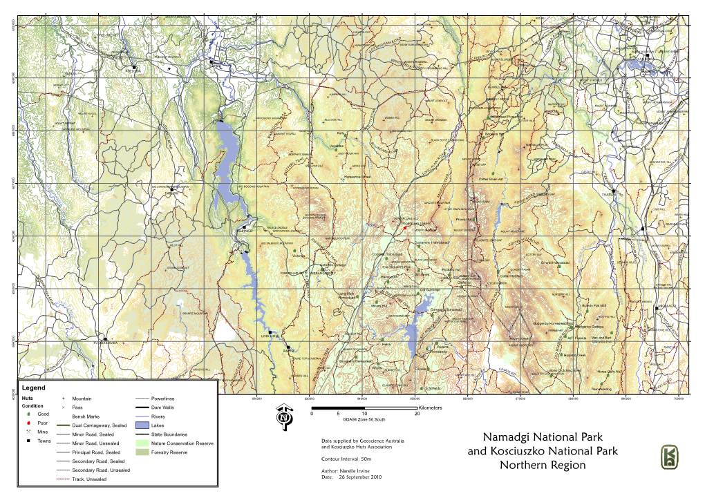 KHA Hiuts Northern KNP and Namadgi