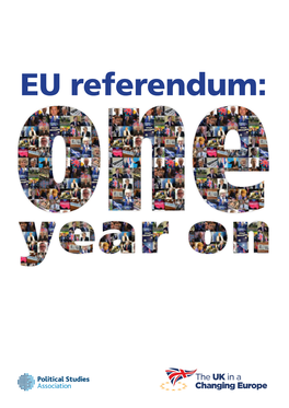 EU Referendum: Foreword 1