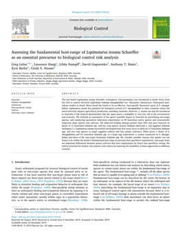 Assessing the Fundamental Host-Range