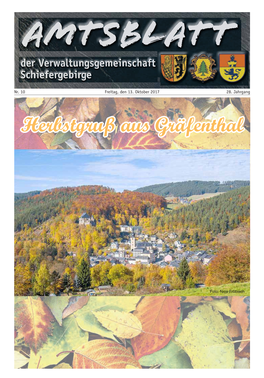 Herbstgruß Aus Gräfenthal