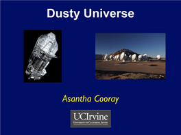 Dusty Universe