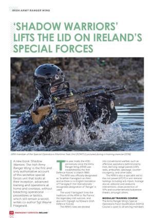 Shadow Warriors’ Lifts the Lid on Ireland’S Special Forces