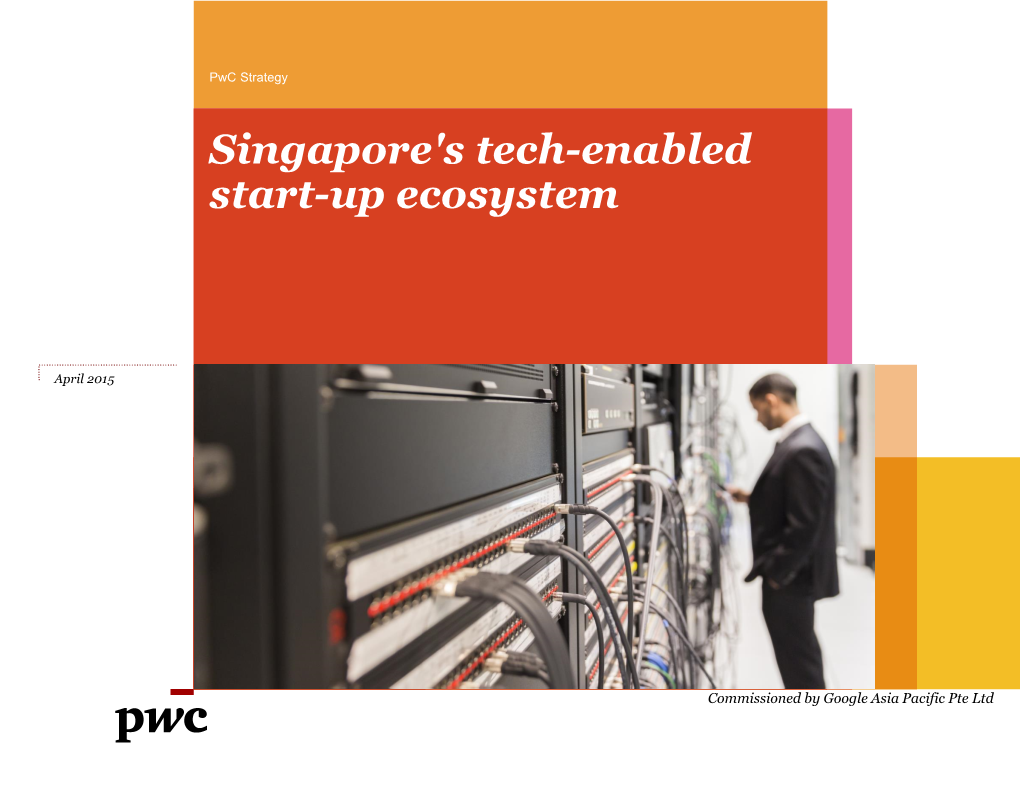 Singapore's Tech-Enabled Start-Up Ecosystem