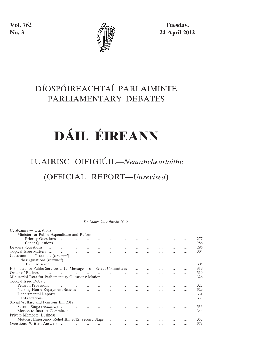 Dáil Éireann