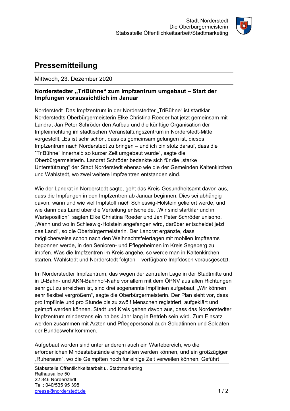 Pressemitteilung