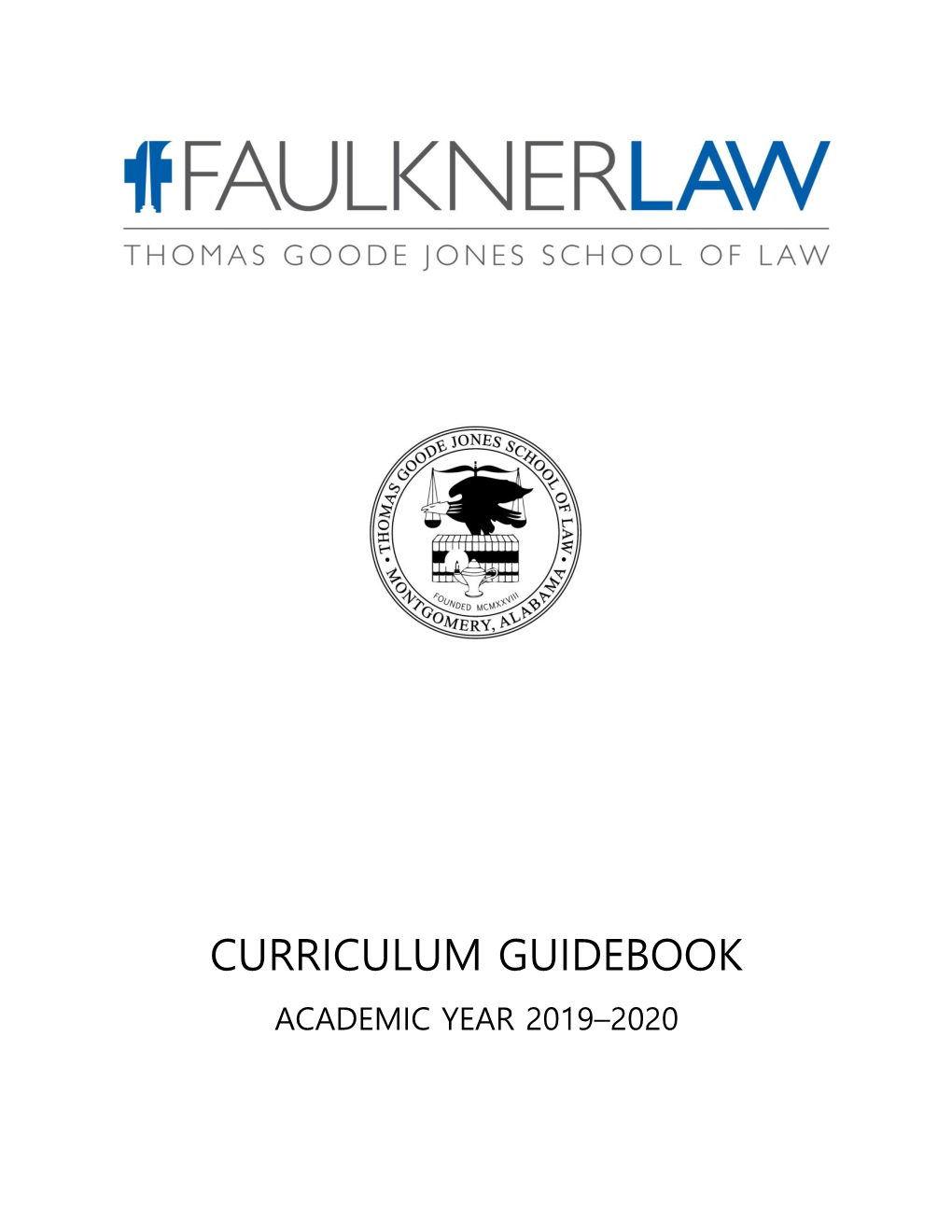 2019-2020 Curriculum Guidebook