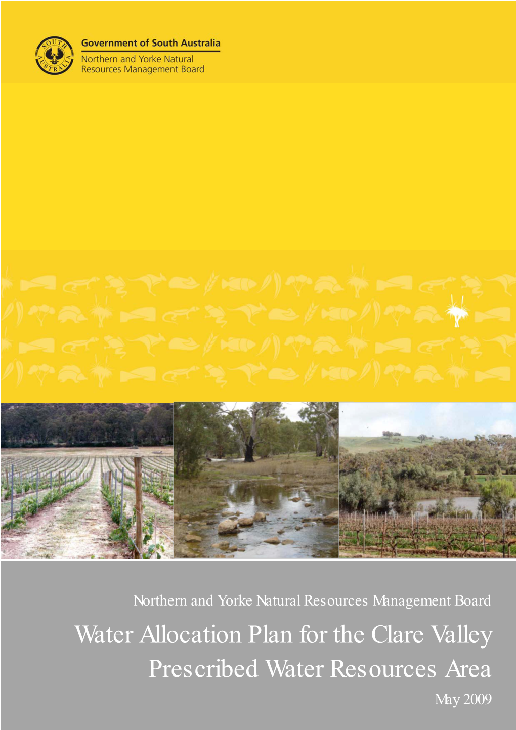 Clare Valley Water Allocation Plan