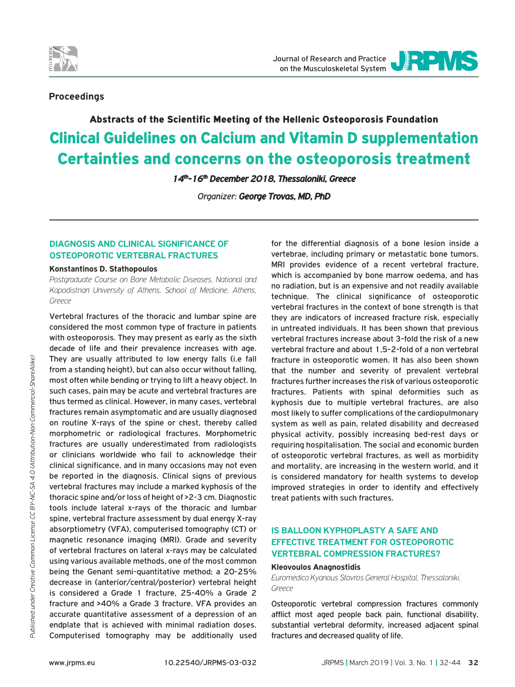 Clinical Guidelines on Calcium and Vitamin D Supplementation