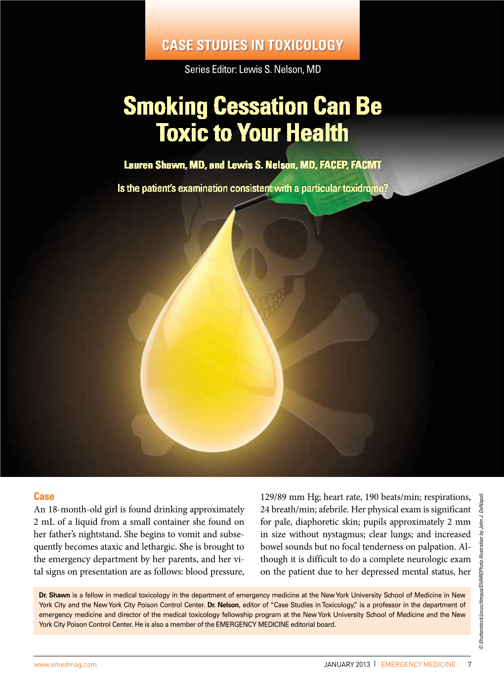 Smoking Cessation Can Be Toxic to Your Health