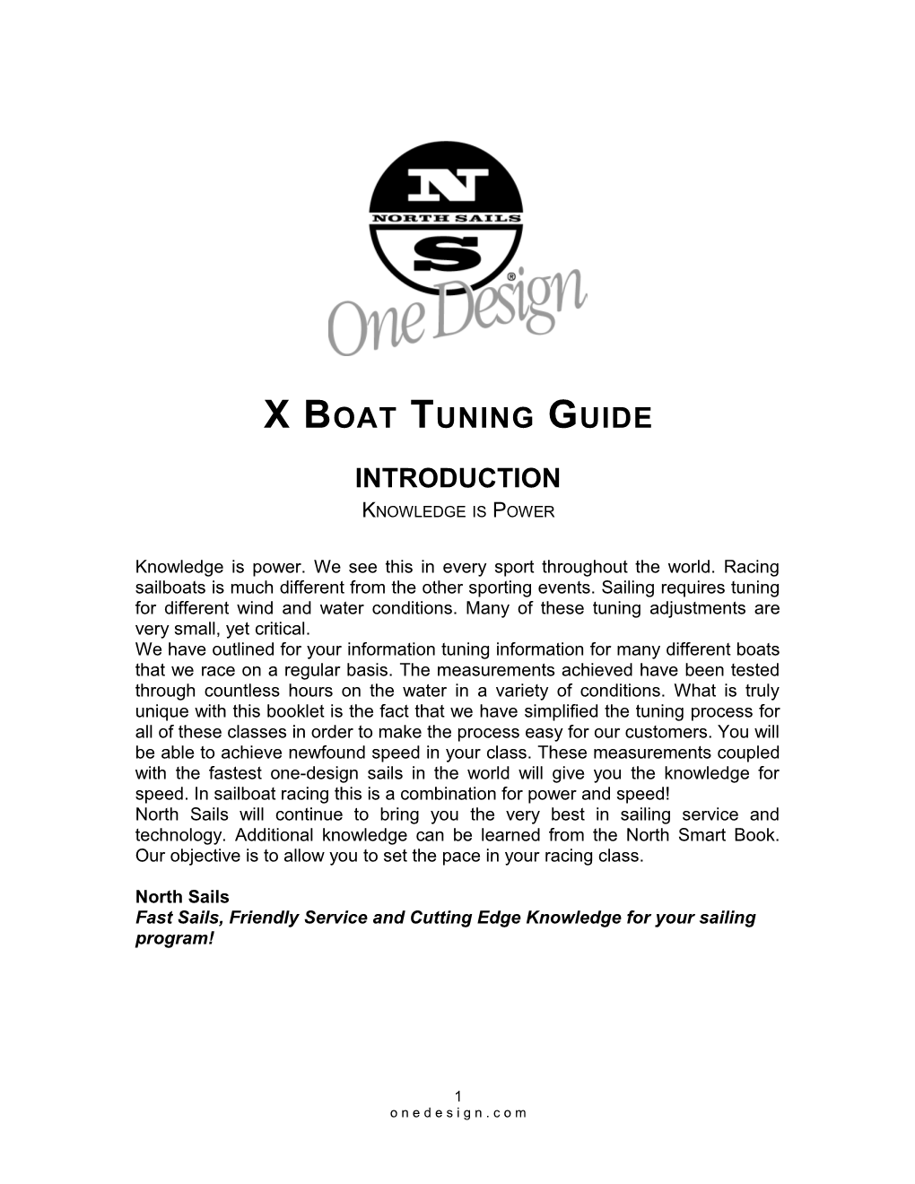 X Boat Tuning Guide