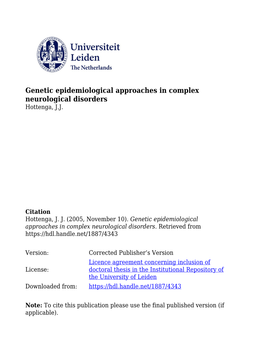 Familial Partial Epilepsy with Variable Foci in a Dutch Family: Clinical Characteristics and Confirmation of Linkage to Chromosome 22Q