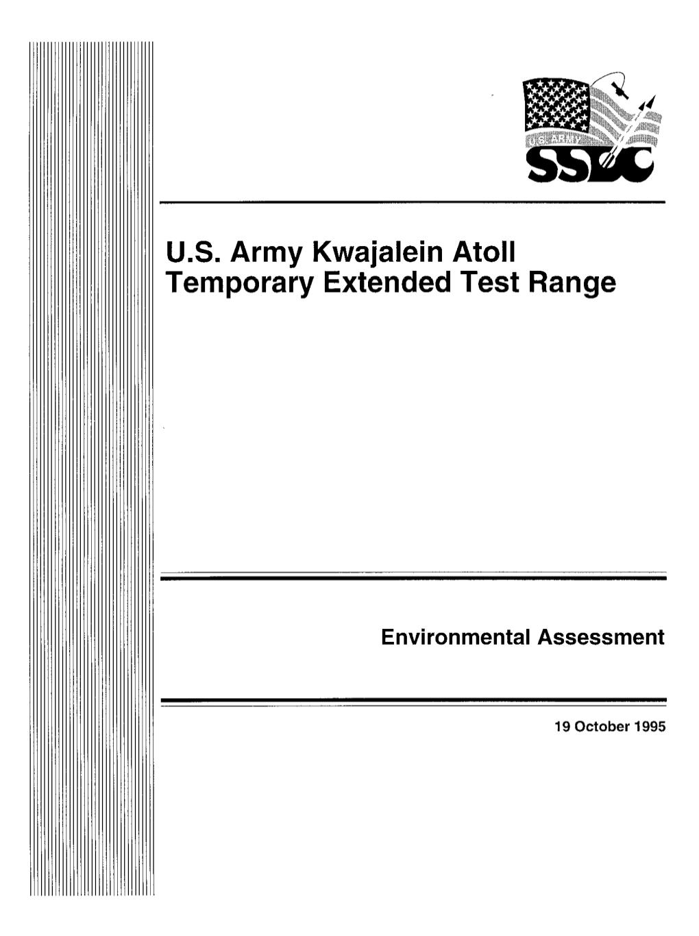 USAKA Temporary Extended Test Range EA S-1