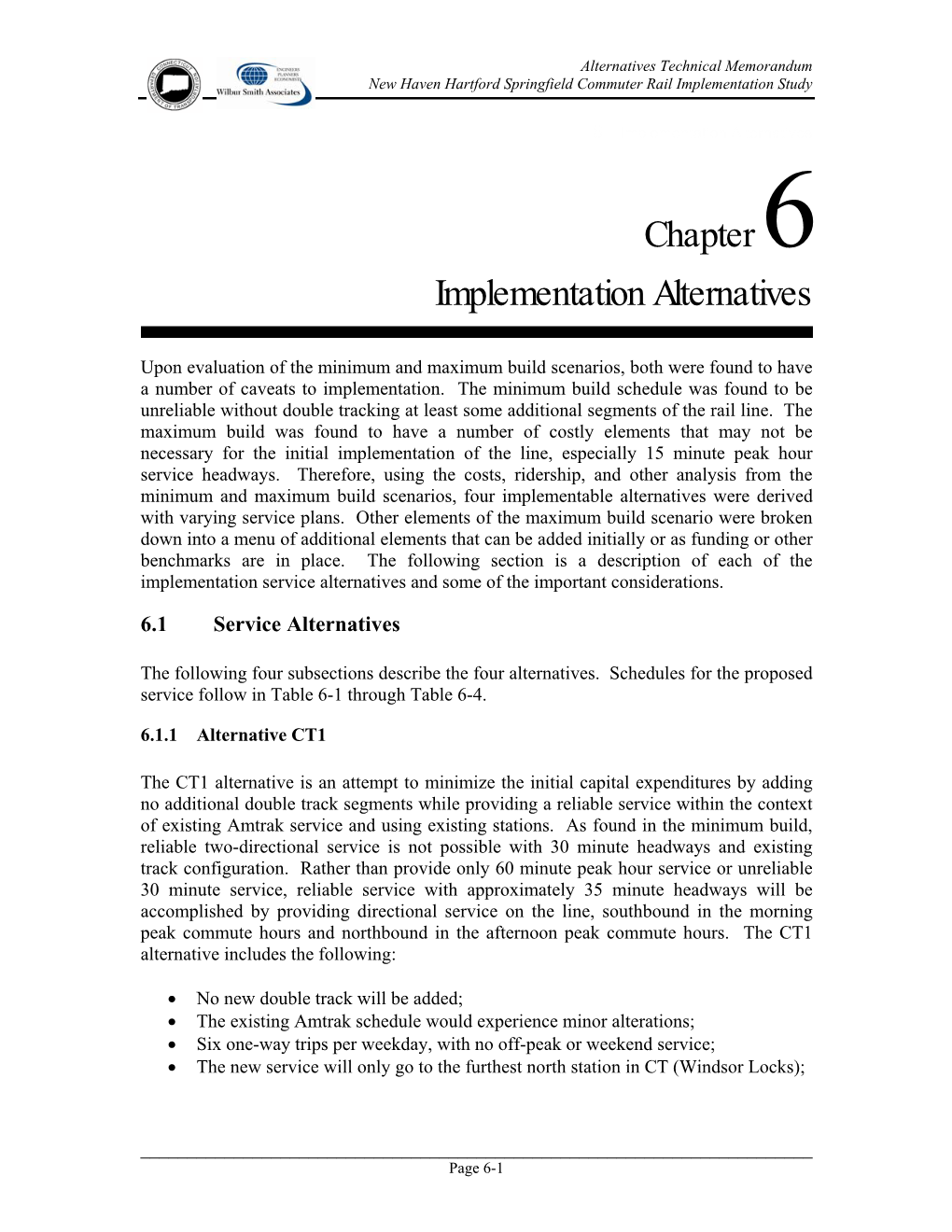 Chapter 6 Implementation Alternatives