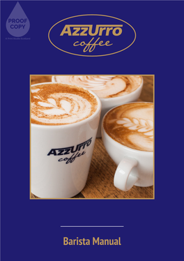 Barista Manual AZZURRO COFFEE