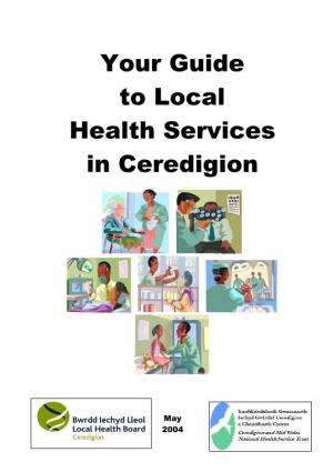 Your Guide to Local Health Services in Ceredigion