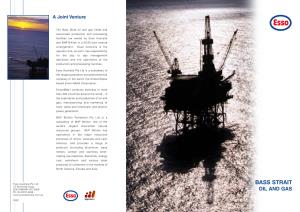Bass Strait Oil and Gas Fields and Associated Production and Processing Facilities Are Owned by Esso Australia and BHP Billiton in a 50:50 Joint Venture Arrangement