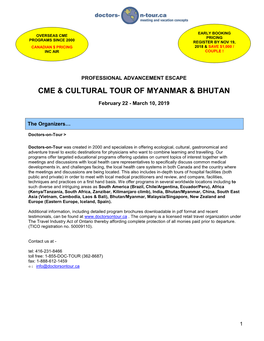 Myanmar & Bhutan